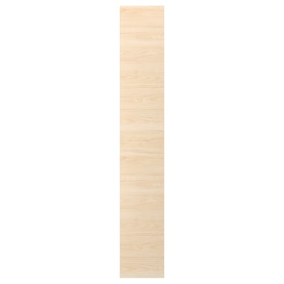 ASKERSUND لوح غطاء, مظهر دردار فاتح, 39x240 سم