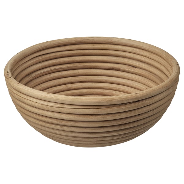 BANDSLÄTTING سلة خبز/تخمير العجين, خيزران, 22 سم