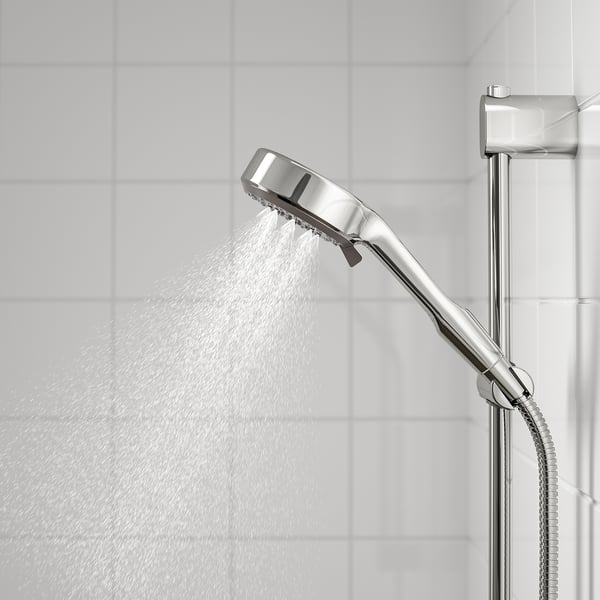 BROGRUND رأس دش مع 5 أنماط رش, طلاء كروم
