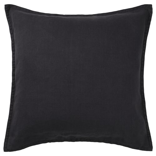 DYTÅG غطاء وسادة, أسود, 50x50 سم