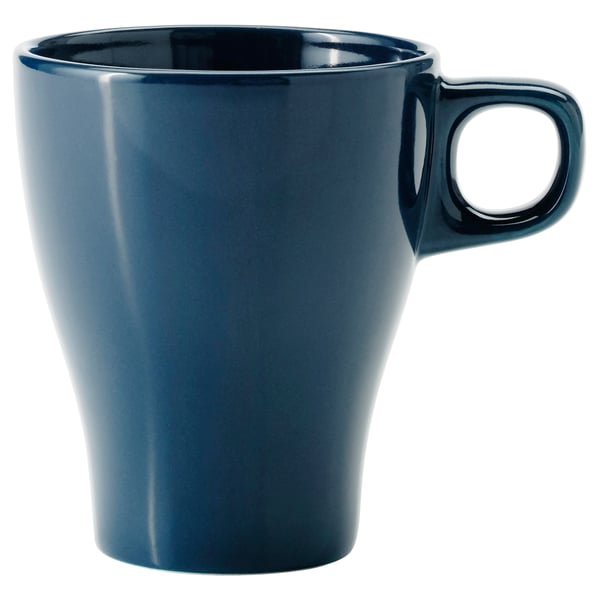 FÄRGRIK كوب, تركواز غامق, 25 سل