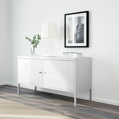 IKEA PS خزانة, أبيض, ‎119x63 سم‏