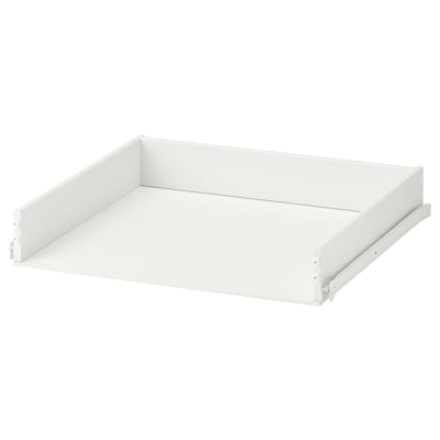 KONSTRUERA أدراج بدون واجهة, أبيض, ‎15x60 سم‏