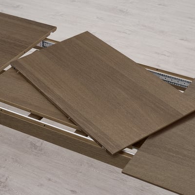 MELLANSEL سطح تمديد, بني, 50x95 سم