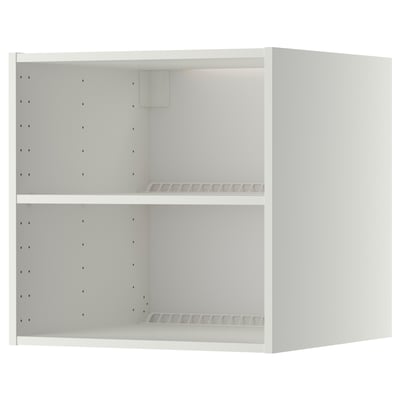 METOD خزانة علوية مزودة بفتحات تهوية, أبيض, 60x60x60 سم