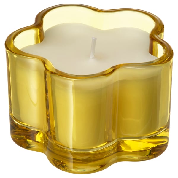MORKULLA شمعة معطرة في كأس, ليلك عدة ألوان, 12 س