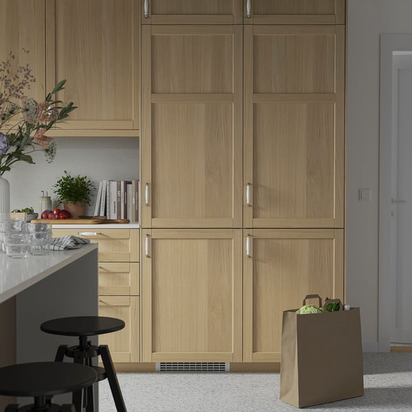 ÖVERNÄS ثلاجة/مجمدة, IKEA 700 مدمج, 193/74 ل