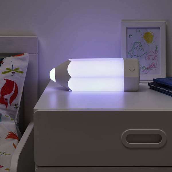PELARBOJ مصباح طاولة LED, عدة ألوان