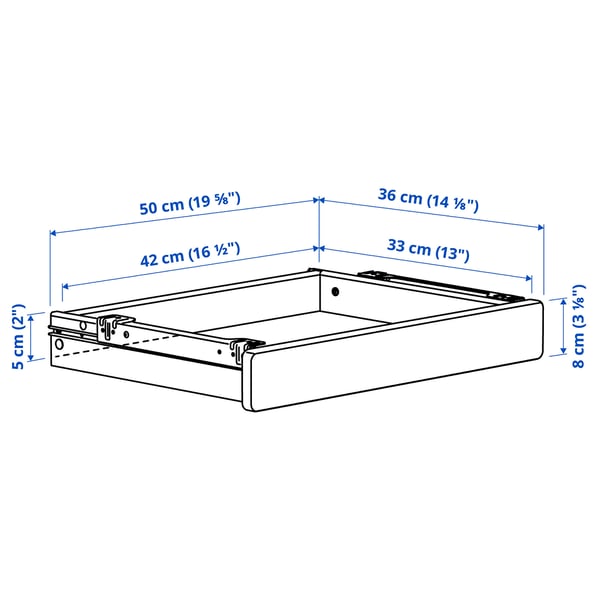 RELATERA تشكيلة مكتب متعدد الارتفاعات, أبيض/أخضر رمادي فاتح, 117x60 سم