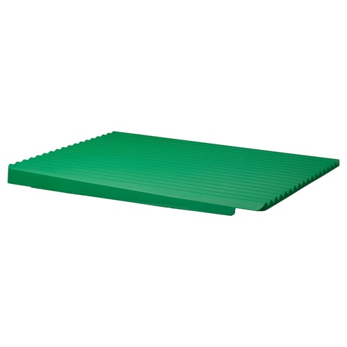 RINNIG منصة تجفيف صحون، جهتين, أخضر, 40x31 سم