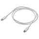 SITTBRUNN كابل شحن USB-C إلى USB-C, أبيض, 1.0 م