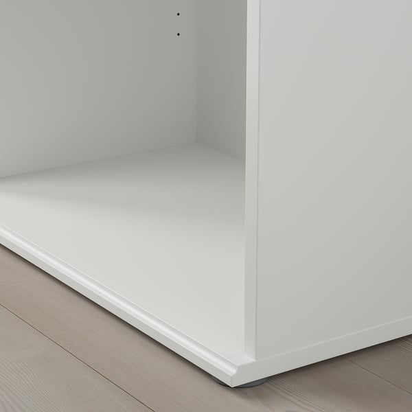 SKRUVBY طاولة تلفزيون, أبيض, 156x38x60 سم