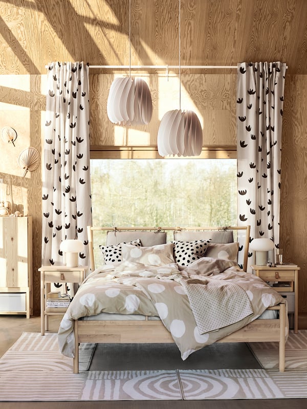 SKYMNINGEN مصباح معلّق, أبيض, 42 سم