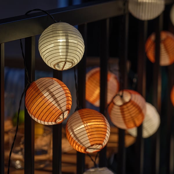 SOLVINDEN شريط إضاءة LED مع 24 لمبة