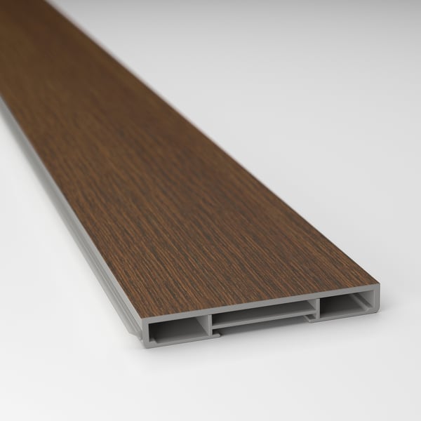 STENSTA قاعدة, بني غامق مظهر الدردار, 220x8 سم