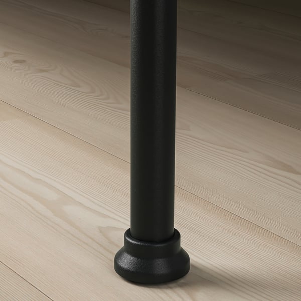 STJÄRNÖ هيكل سرير, فحمي/Lönset, 180x200 سم