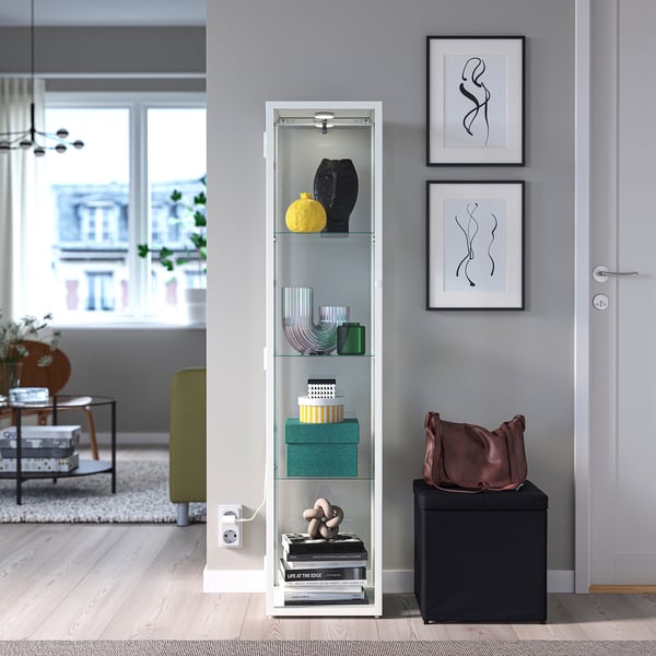 STRIMSÄV مصباح موجّه LED, أبيض
