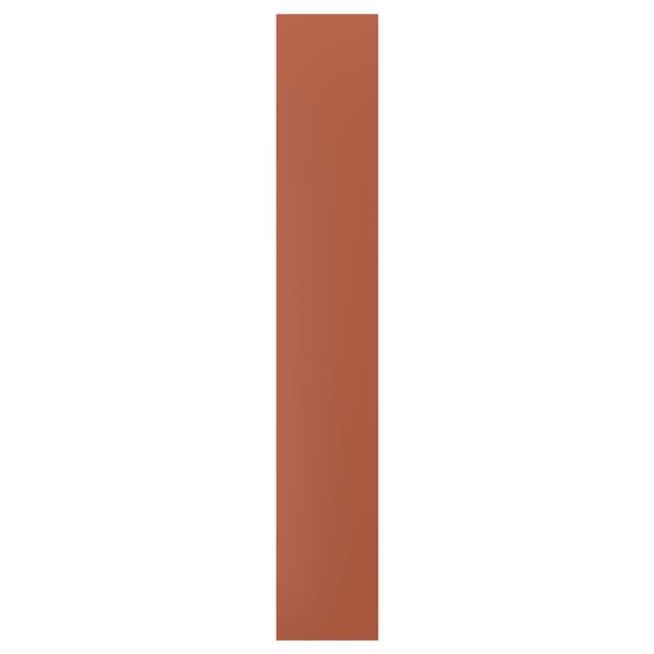 TERRSJÖ لوح غطاء, أحمر-بني, 39x240 سم