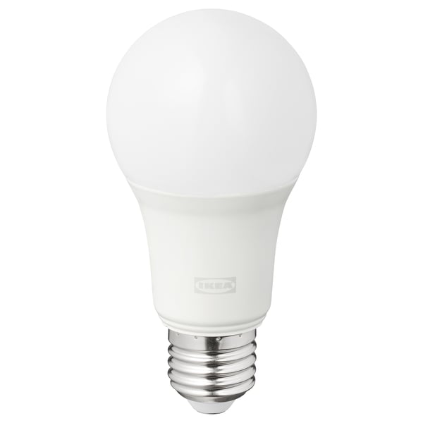TRÅDFRI لمبة LED E27 806 لومن, ذكي تعتيم لاسلكي/طيف أبيض وملون كروي