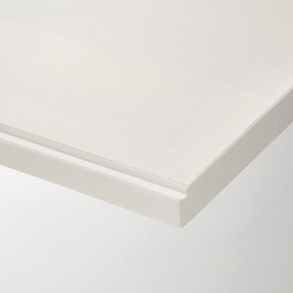 TRANHULT رف, حور مصبوغ أبيض, 80x20 سم