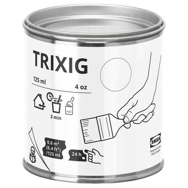 TRIXIG طلاء, أبيض, 125 مل