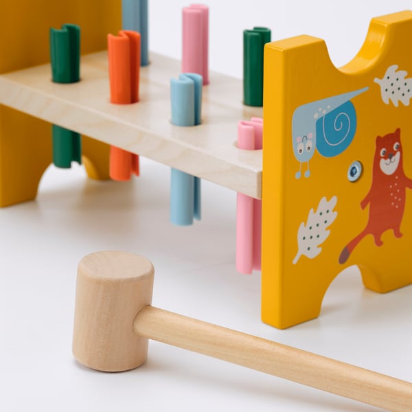 UPPSTÅ لعبة، لوح خشب, عدة ألوان