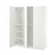 PAX wardrobes with doors
