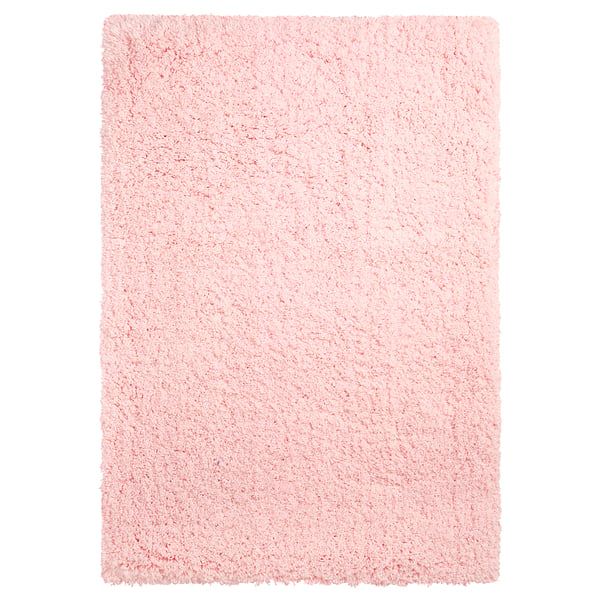 ALMTJÄRN Bath mat, pink, 60x90 cm