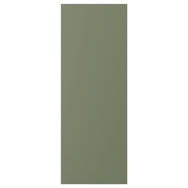 AXSTAD: green kitchen panel - matte green particles board & foil, rectangular.