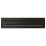 Black BODBYN drawer with bevelled edges, painted fiberboard, modern design.