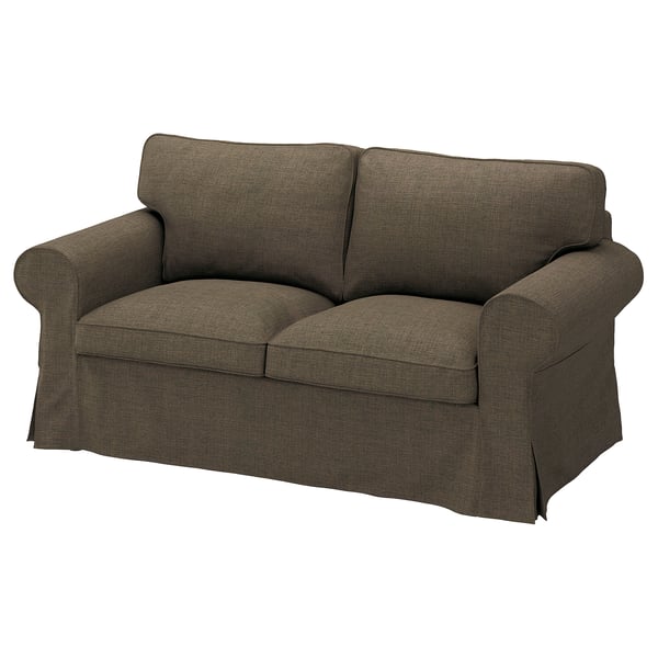 EKTORP 2-seat sofa, Kilanda grey-brown