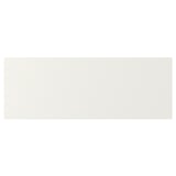 ENHET white cabinet; rectangular, smooth plastic front; 10yr guarantee.