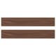 Two brown walnut wooden panels, part of ENKÖPING series, showcasing a smooth finish and natural grain texture.
