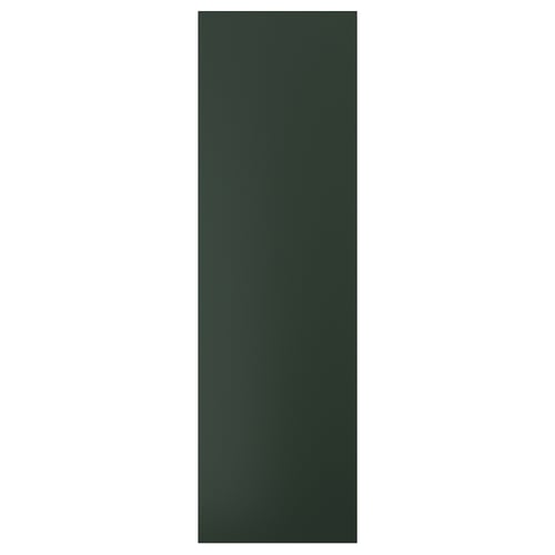 HAVSTORP door in deep green, rectangular with smooth finish.