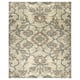 HOLSTEBRO rug, beige, floral design, rectangular, soft pile, synthetic material.