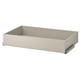 KOMPLEMENT drawer, beige, particleboard, rectangular, minimalist design.