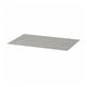 Grey KOMPLEMENT drawer mat, polyester, textured, non-slip.
