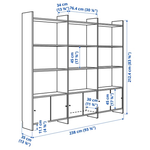 Illustration with measurements for the product: LÅDMAKARE.