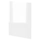 METOD kitchen cabinet in white with glossy finish, rectangular shape.