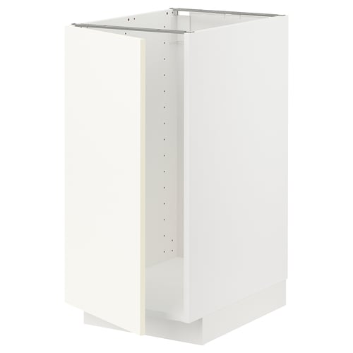 Ikea METOD white cabinet, square, modern design.