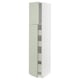 Ikea METOD kitchen cabinet, green, tall, rectangular, modern design.