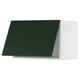 METOD kitchen cabinet, dark green, wall-mounted, square shape.