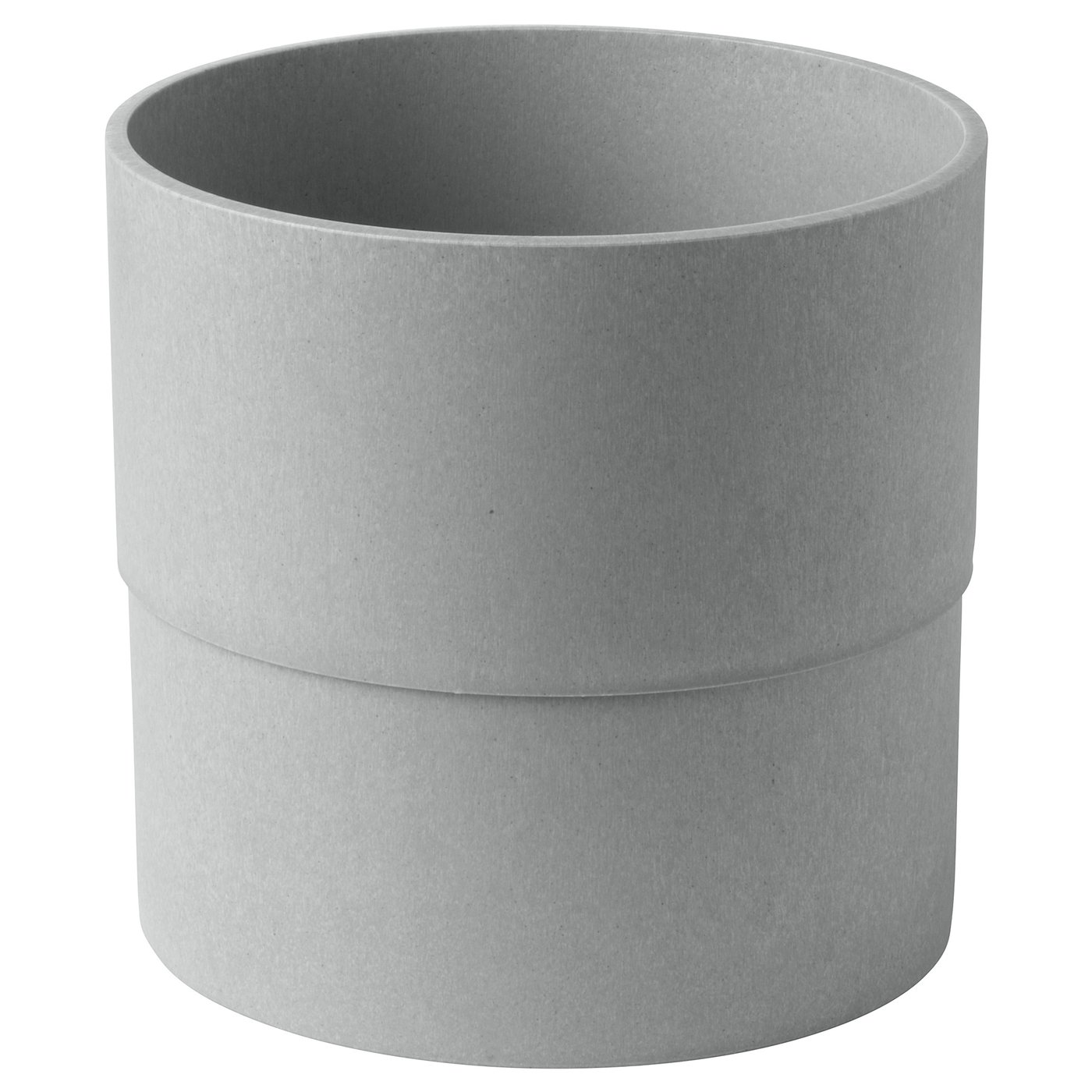 Recycled plastic NYPON cylinder.