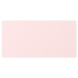 Image shows a light pink rectangular object, shaped like a drawer, representing SMÅSTAD storage furniture.