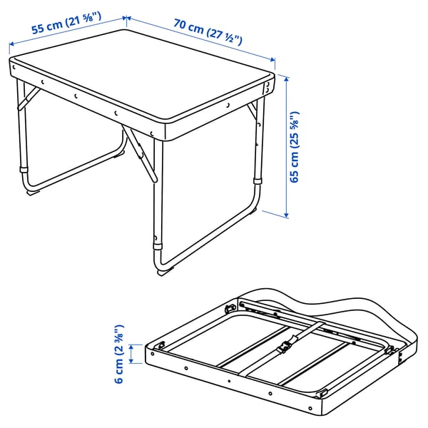 Illustration with measurements for the product: STRANDÖN.