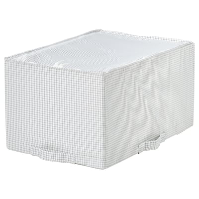 STUK Storage case, white/black, 34x51x28 cm