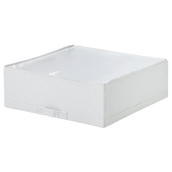 STUK Storage case, white/black, 51x51x18 cm