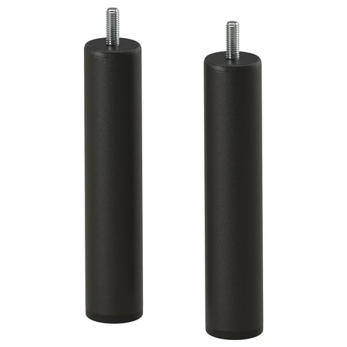BANKABY Sofafuß, Metall/schwarz, 16 cm