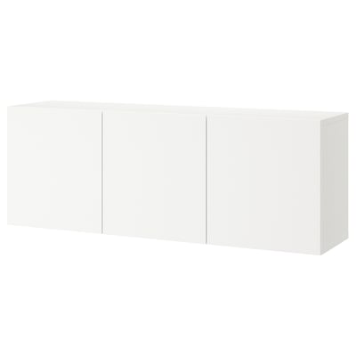 Wandschrank BESTÅ mit verstellbaren Regalen.