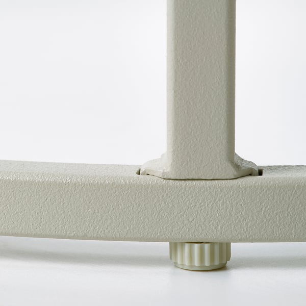 BLÅKRÅKA Blumenständer, drinnen/draußen/helles Graubeige, 54 cm